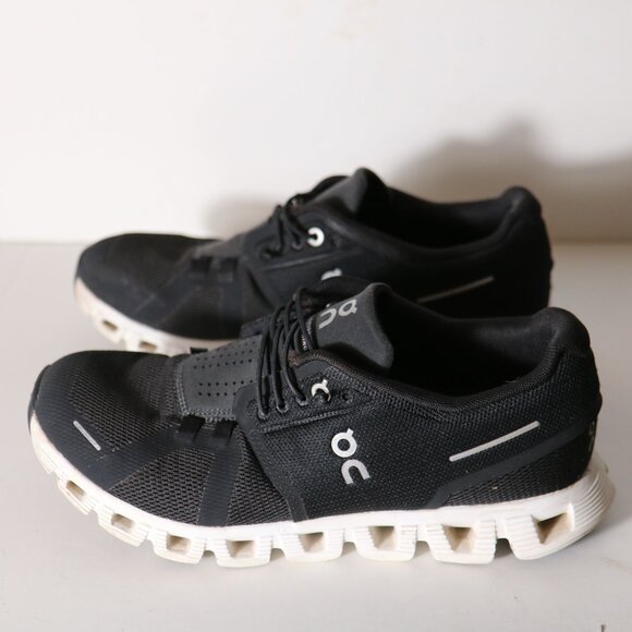 On Running Cloud 5 Mesh Running Shoes Womens 8 Black - Picture 8 of 8